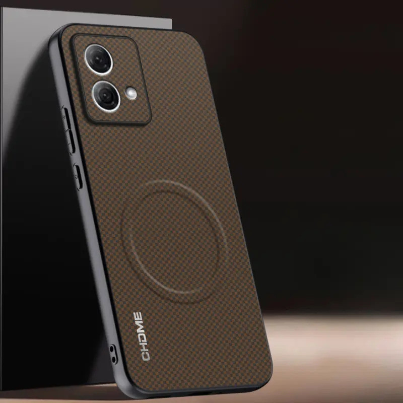 หรูหรา PU หนังแม่เหล็กสําหรับ Motorola Moto G84 พื้นผิวปกหลังซิลิโคนป้องกันเคสโทรศัพท์สําหรับ Motoro
