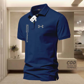เสื้อยืดแขนสั้น Distro Polo แบบ culirt พร้อมโลโก้ข้างซ้าย R0020