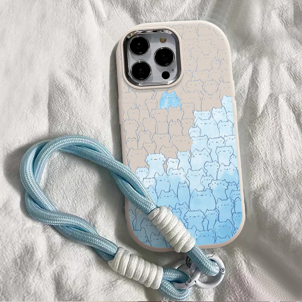 [เคส+สร้อยข้อมือ] เคส Samsung M04 F12 A30 LIE A31A315FA32A33A34A50A30SA50SA51 A14 A20S A11 A515FA52A