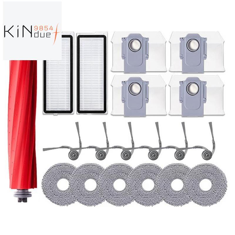 สําหรับ Qrevo L / QR 798 / 35A / QR 598 หุ่นยนต์สูญญากาศหลักแปรงด้านข้าง Hepa Filter Mop ผ้าถุงเก็บฝ