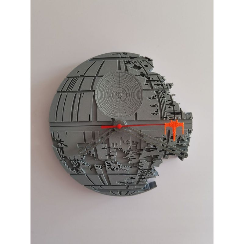 นาฬิกา Star Wars นาฬิกาแขวน Death Star รุ่น Jedi Knight Star Tik Tok หน้าแรกห้องนอนต้องมี B