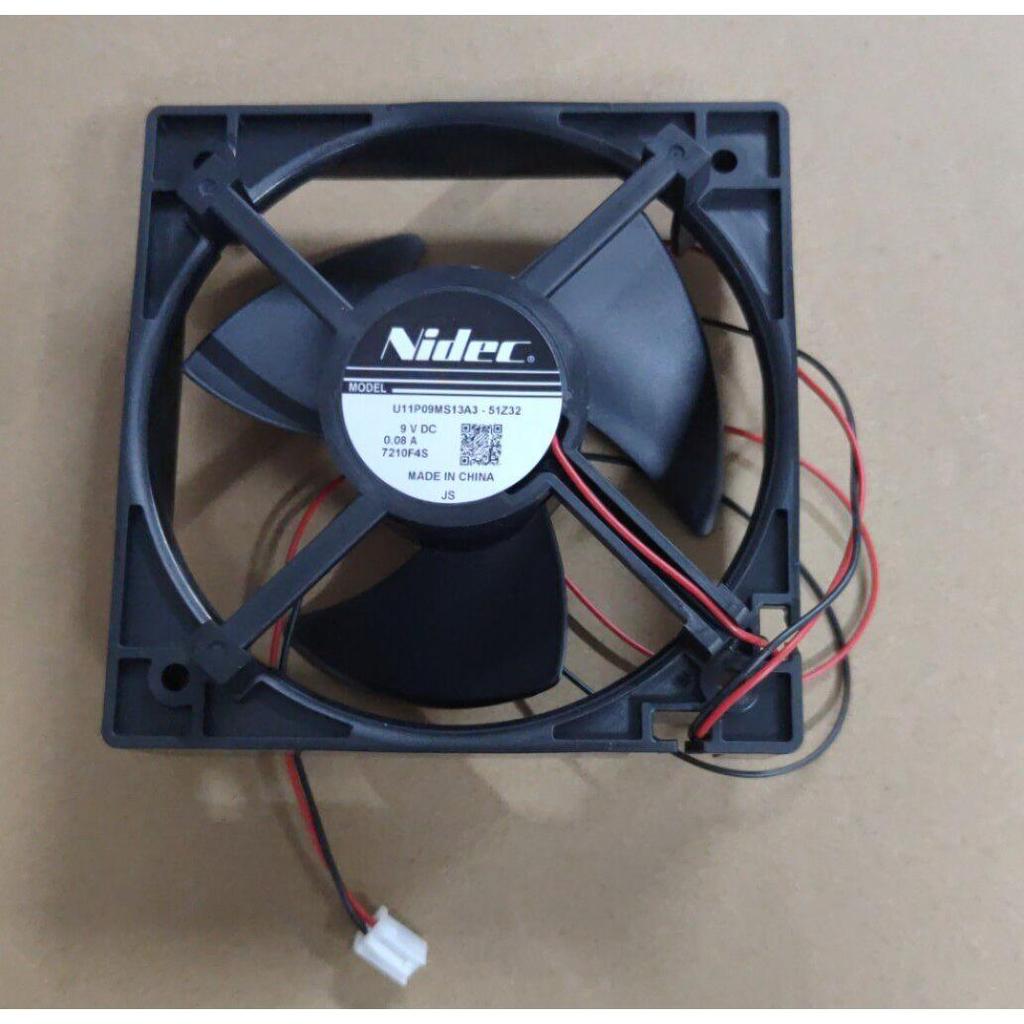 เหมาะสําหรับ Haier ตู้แช่แข็งตู้โชว์พัดลมตู้เย็น U11P09MS13A3-51 9V DC 0.08A พัดลม
