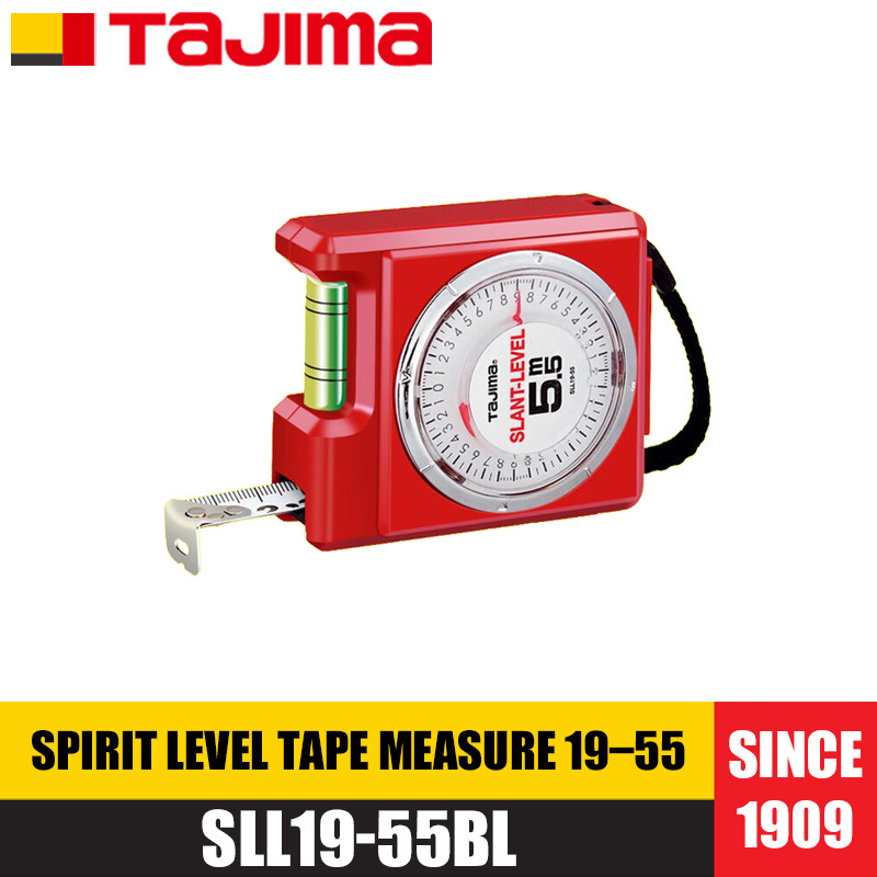 Tajima 1001-1650/SLL19-55BL Inclinometer พร้อมสายวัดระดับการอ่านมุม