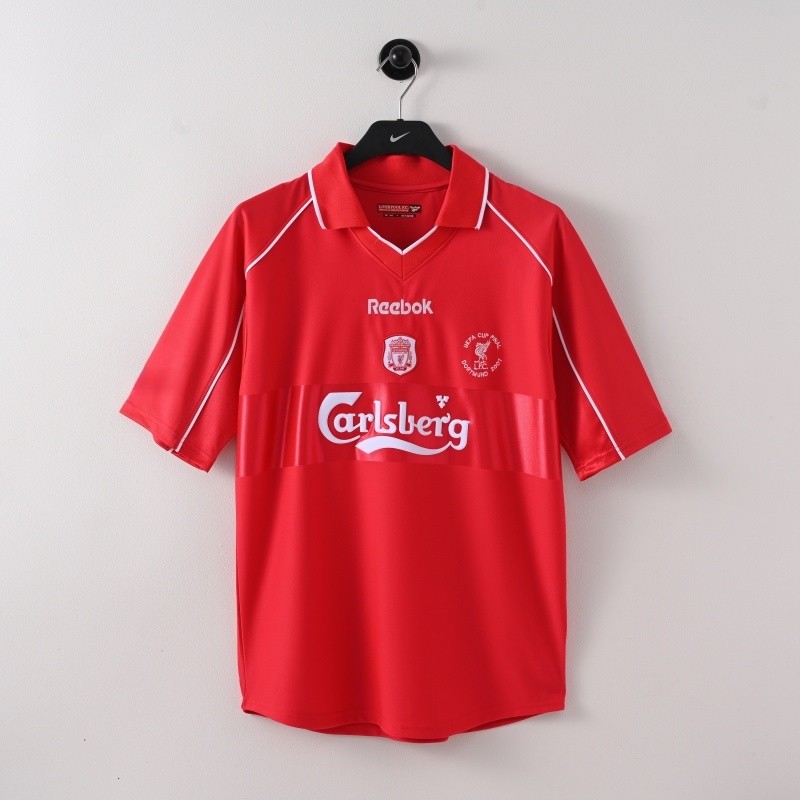 2000/01 เสื้อฟุตบอล Liverpool Home Retro Edition