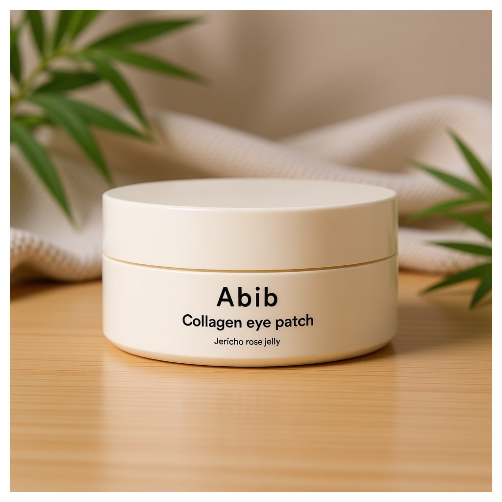 [Aib] ผ้าปิดตาคอลลาเจน Jericho rose jelly 60ea 90g / Korean Eye Patch / Collagen Infused / ของแท้ 10