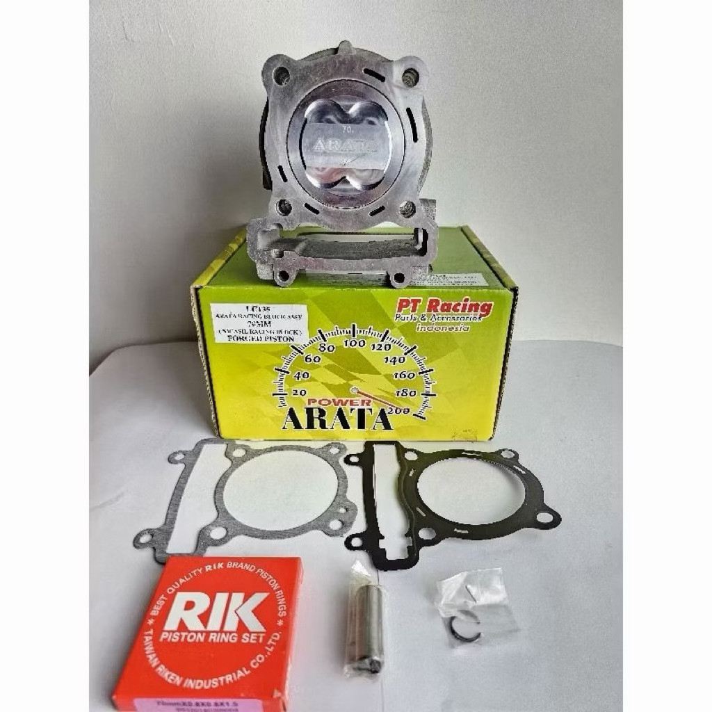 ARATA BLOCK BLOK CYLINDER YAMAHA LC135 135LC LC 135 70MM FORGED FORGING