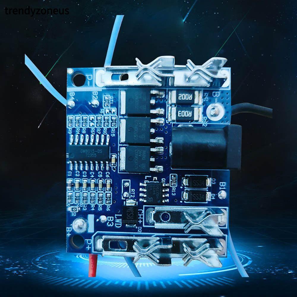 TRENDYZONEUS บอร์ดป้องกันการชาร์จแบตเตอรี่, 20A 18/21V 5S BMS, แพ็ควงจรป้องกัน Li-Ion แบตเตอรี่ลิเธียมแพ็คป้องกันเครื่องมือไฟฟ้า