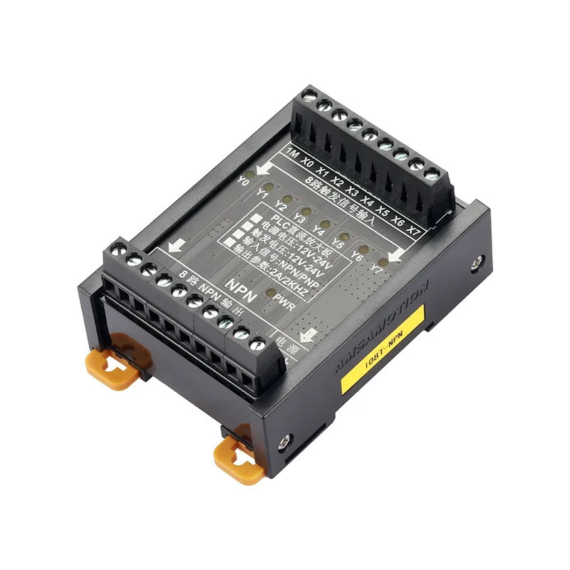 4/8 ช่อง microcontroller PLC DC ขยายบอร์ด PNP ถึง NPN Solid-state รีเลย์ทรานซิสเตอร์เอาต์พุต