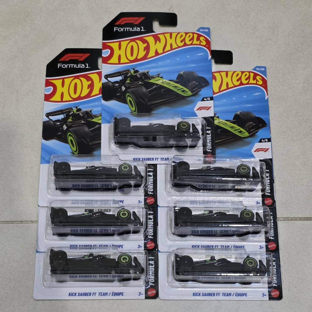 Hot Wheels KICK SAUBER F1 TEAM EQUIPE FORMULA 1 Case H&J 2026