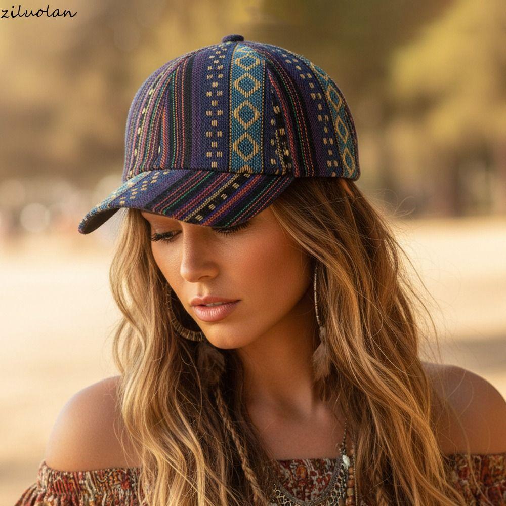 หมวกทรงแหลมสไตล์ Bohemian สีสันหลากหลายแบบสุ่ม สำหรับผู้ชายและผู้หญิง