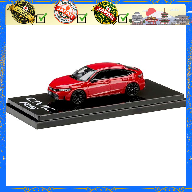 Hobby Japan HJ64 1/64 Honda Civic RS Premium Crystal Red Metallic Finished Product HJ642046AR