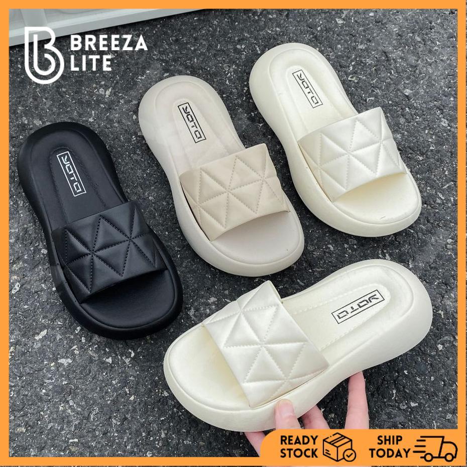 รองเท้าแตะผู้หญิง Breazalite วัสดุยาง Comfy Kasut Wanita Lava 238