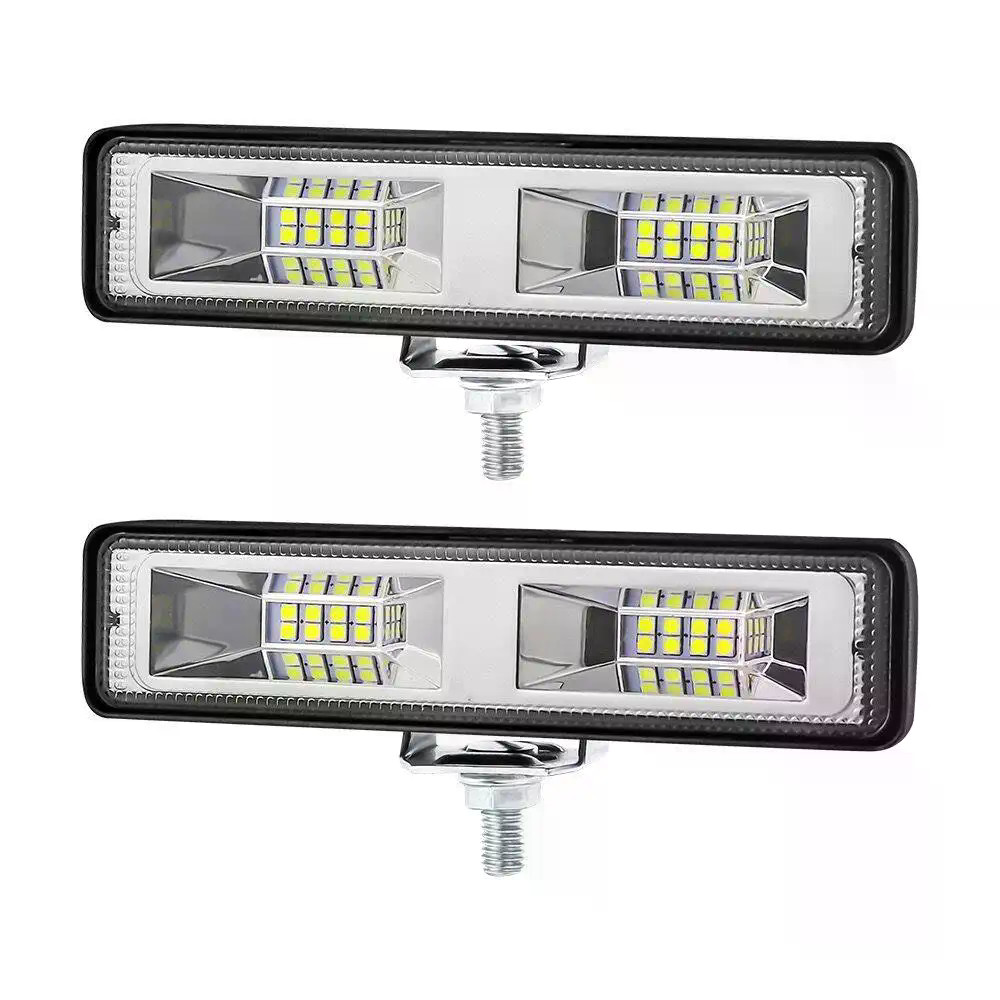 48W ไฟทํางานไฟหน้า LED Bar LED Lightbar Spotlight Offroad LED 3030 LED 34SMD สําหรับรถแทรกเตอร์รถบรร