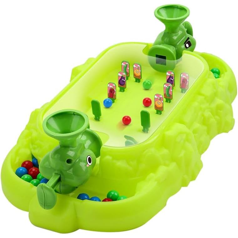 Battle Toy Parent Child Interactive Double Pinball Machine 60 Marbles
