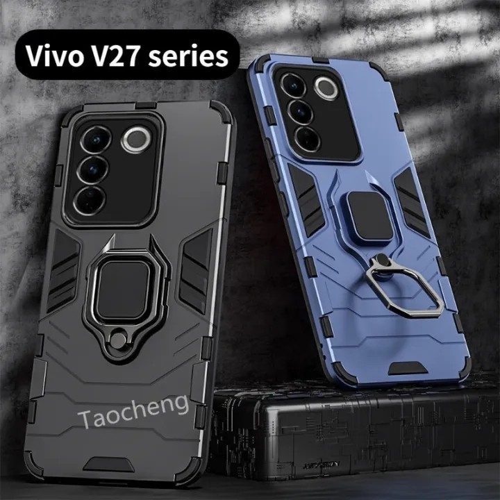เคส VIVO V27 5G / V27E / V27 PRO 5G IRING CASE ROBOT ARMOR STANDING PHONE