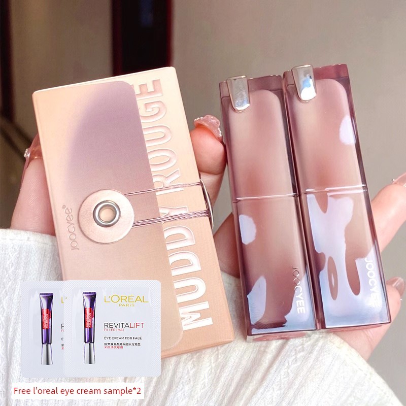 ลิปแมท lipstick Joocyee Matte Enzyme Color Powder Mist ลิปสติกล้ําลึก