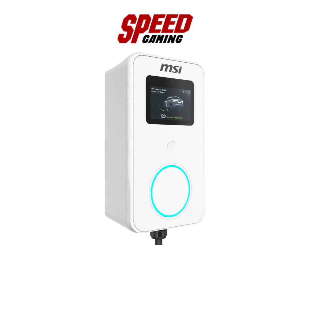 [ไม่รวมติดตั้ง] MSI EV Charging - EV ECO PREMIUM MAX WITH OUT OCPP [WHITE] เครื่องชาร์จรถยนต์ไฟฟ้า |
