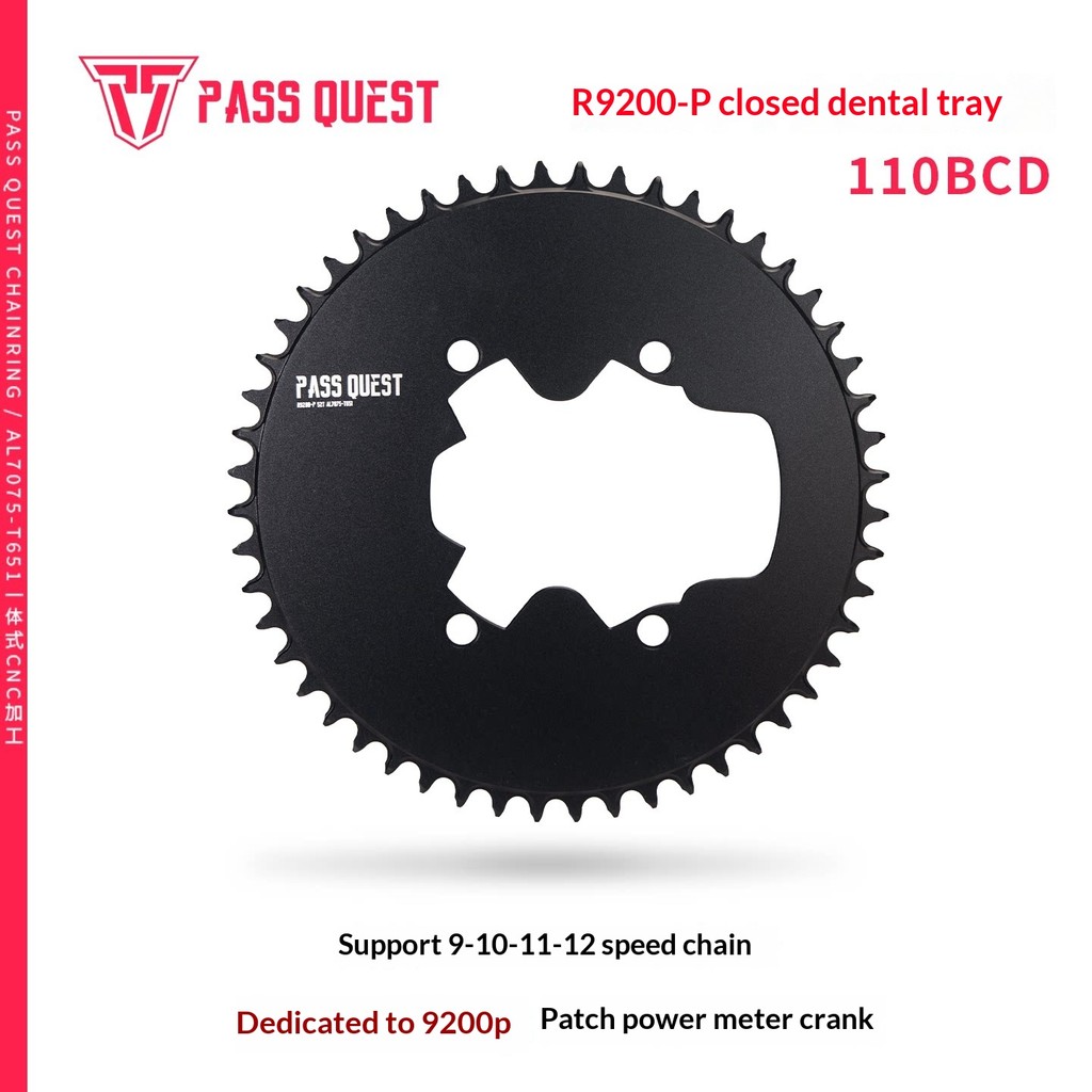 สําหรับ shimano Dura ace R9200P Power Meter Enclosed Positive Negative Tooth Road Single Disc