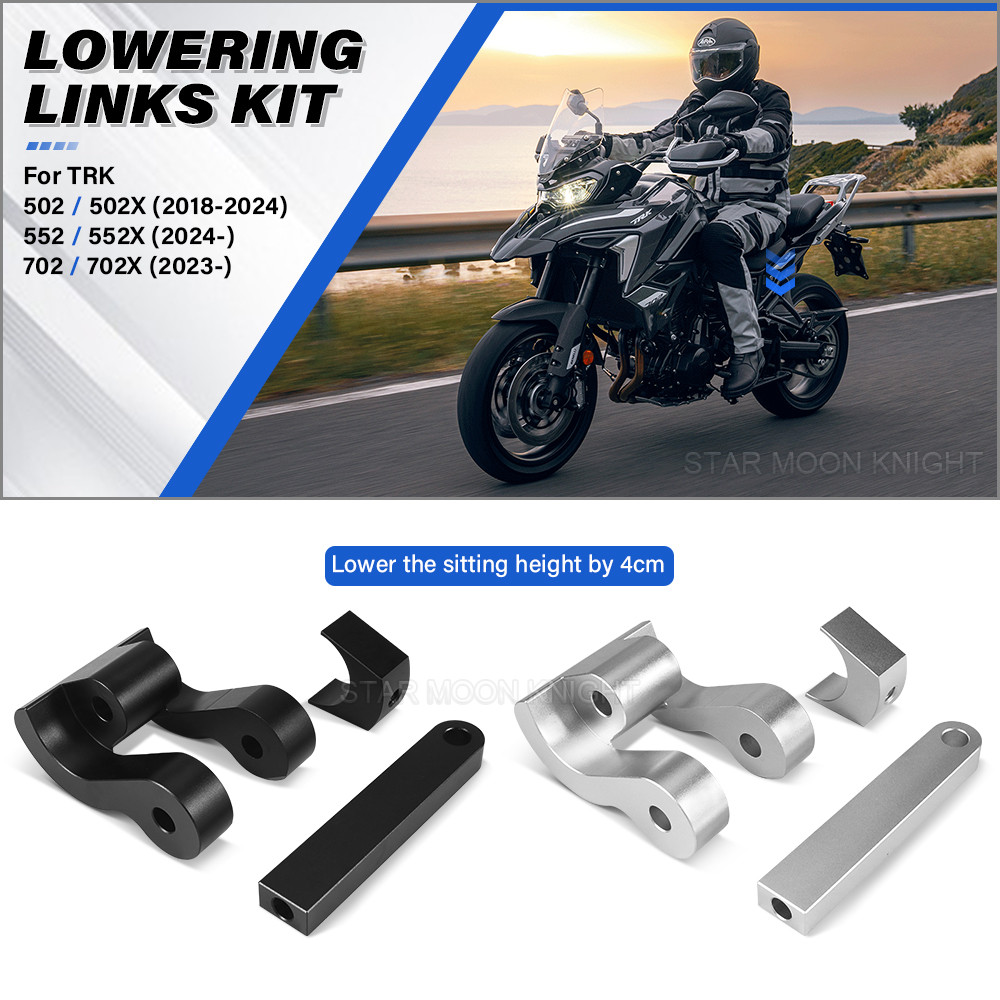 สําหรับ Benelli TRK502X TRK502 TRK 552X TRK 552 X อุปกรณ์เสริมรถจักรยานยนต์ด้านหลังโช้คอัพเบาะ Suspe