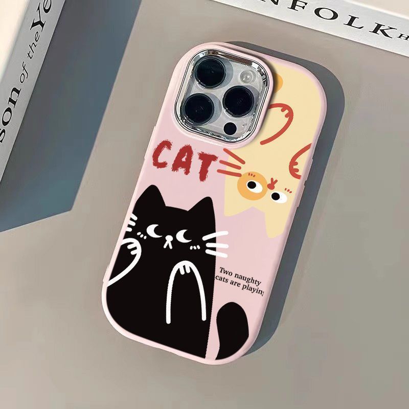 เคส Infinix Note 30 Spark GO 20C Hot 40 40i 30i 20 Play Smart 8 6 7 แมวลายการ์ตูน เคสโทรศัพท์ซิลิโคน