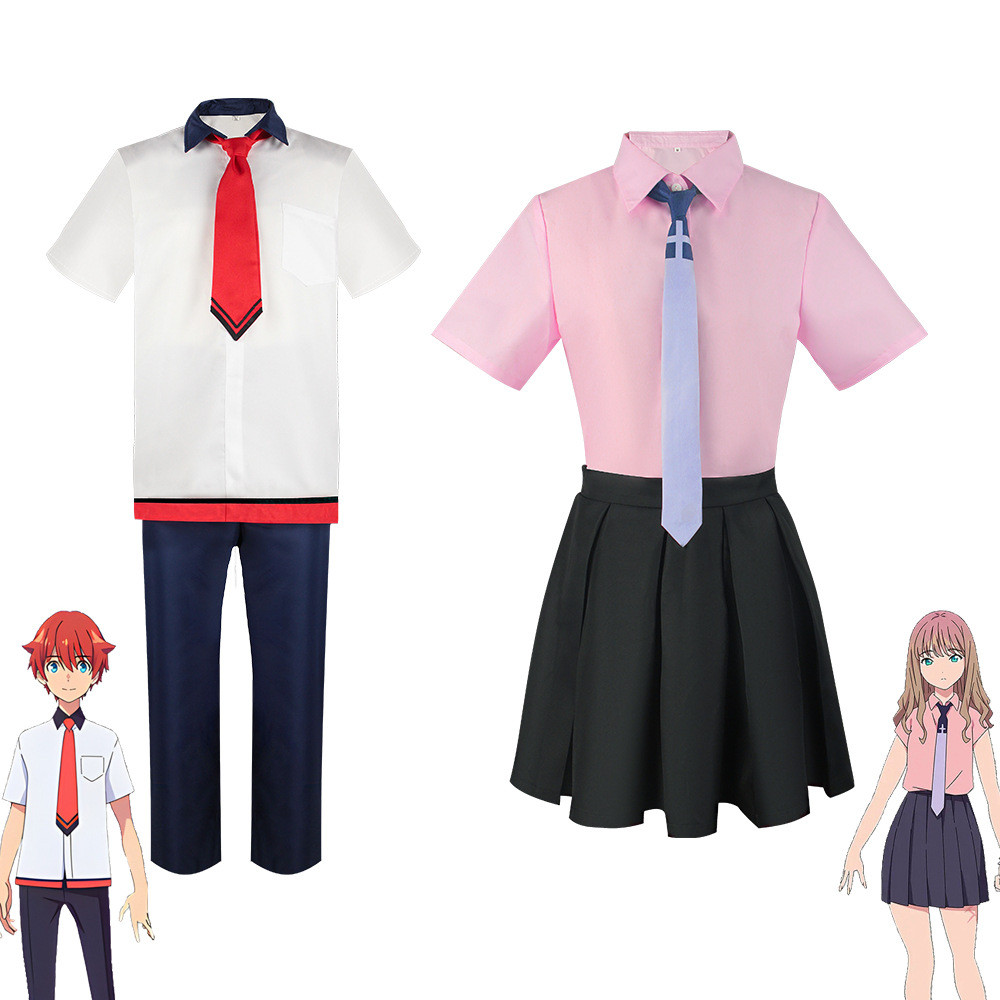 Gridman Universe cosplay costume, GRIDMAN UNIVERSE, Minami Yume, Koya Yuta, anime cosplay