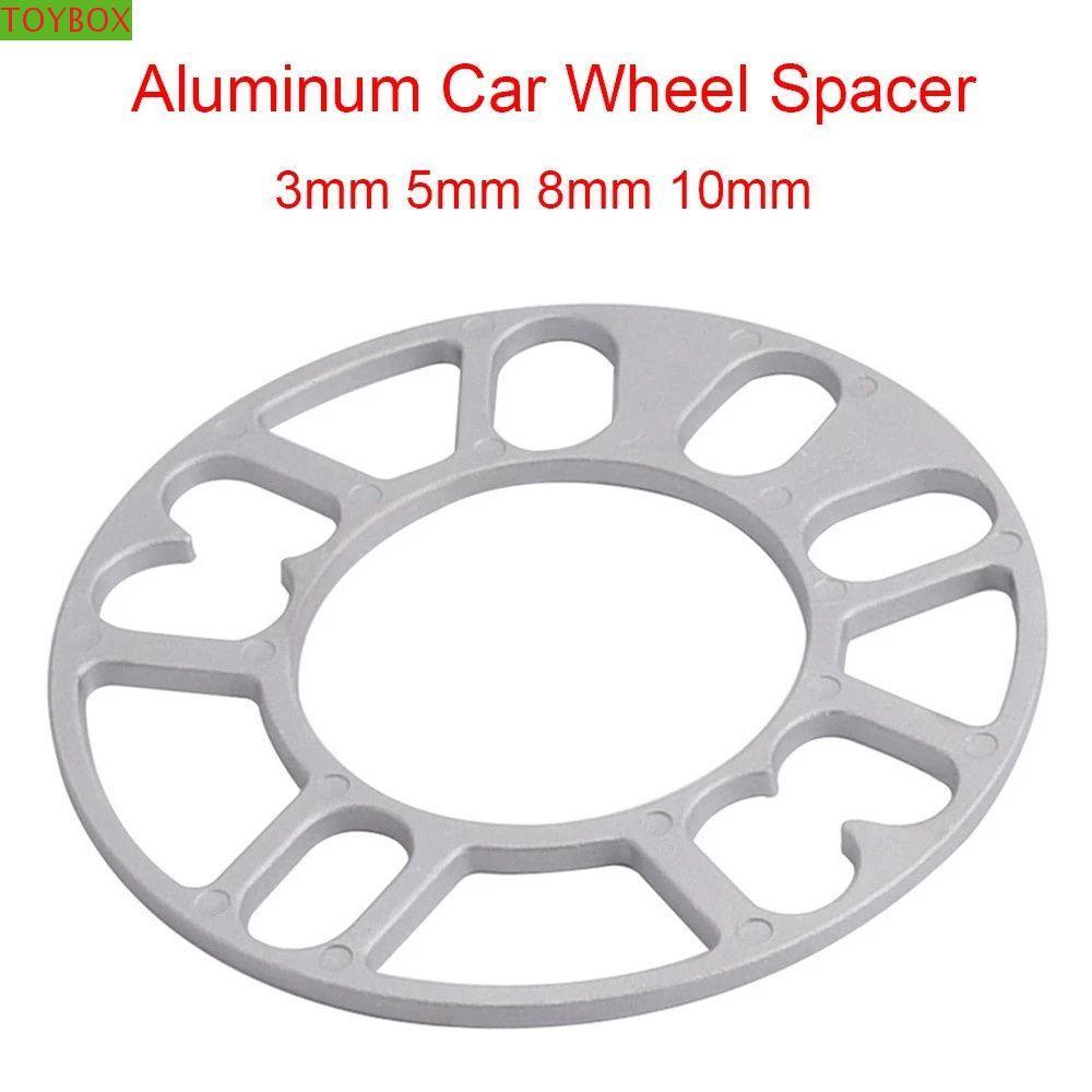 TOYBOX ล้อ Shims แผ่น 4x100 4x114.6 5x100 อลูมิเนียมรถอุปกรณ์เสริม 5x108 5x114.3 5x120 6 หลุมรถอุปกร