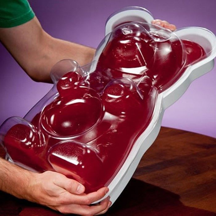 Gummy Gummy Bear ขนาดใหญ่ Gummy Bear Gummy Bear Gummy Bear หนอนและรสผลไม้อื่นๆการ์ตูน Gummy Candy Su