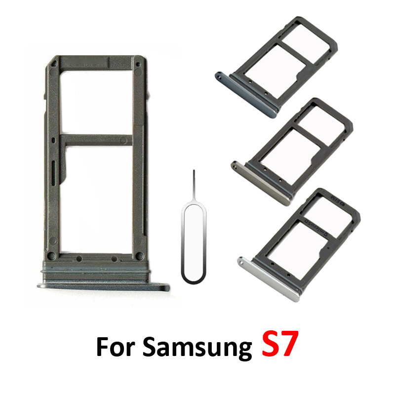 สําหรับ Samsung Galaxy S7 G930 G930F G930FD G930A G930P G930V โทรศัพท์ใหม่ซิมการ์ดอะแดปเตอร์ Micro S