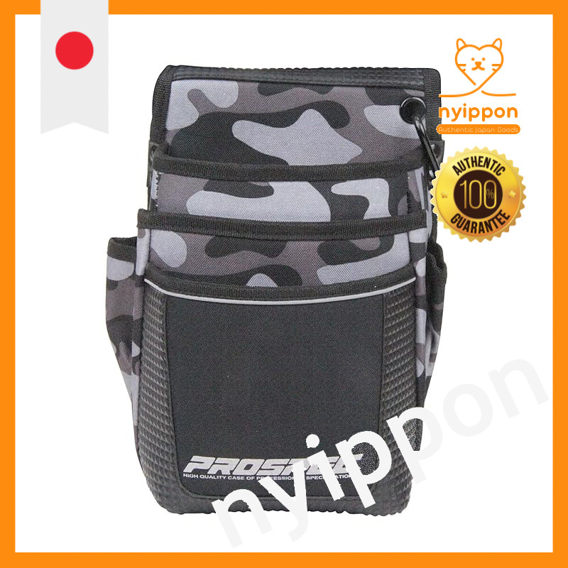SK11 Waist Pouch 3-Levels PRO-G12 with Reinforced Bottom, Inner Pocket with Stretch Material, and In
