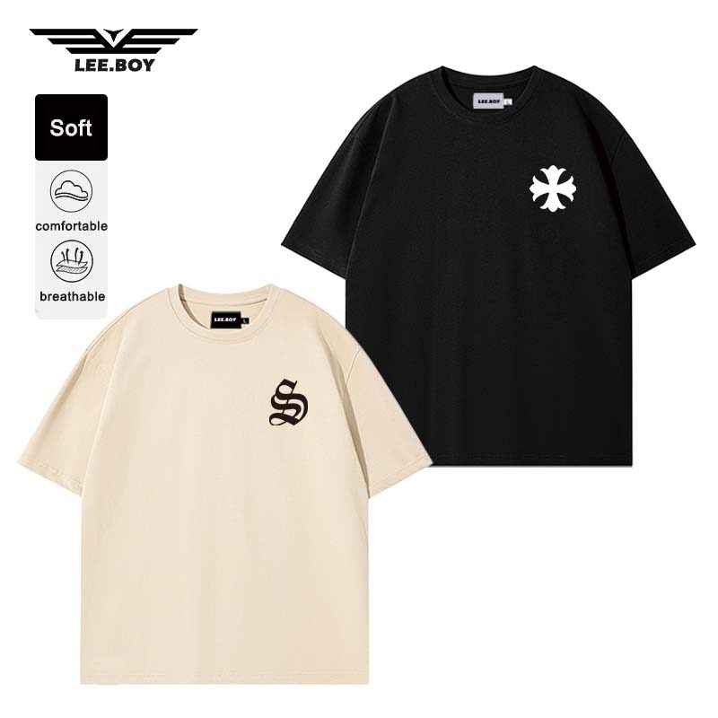 เสื้อ oversize เสื้อผู้ชาย ใส่สบาย แฟชั่นฤดูร้อน คุณภาพเกินราคา ผ้าฝ้ายคุณภาพสูง 【จัดส่งจากไทย】