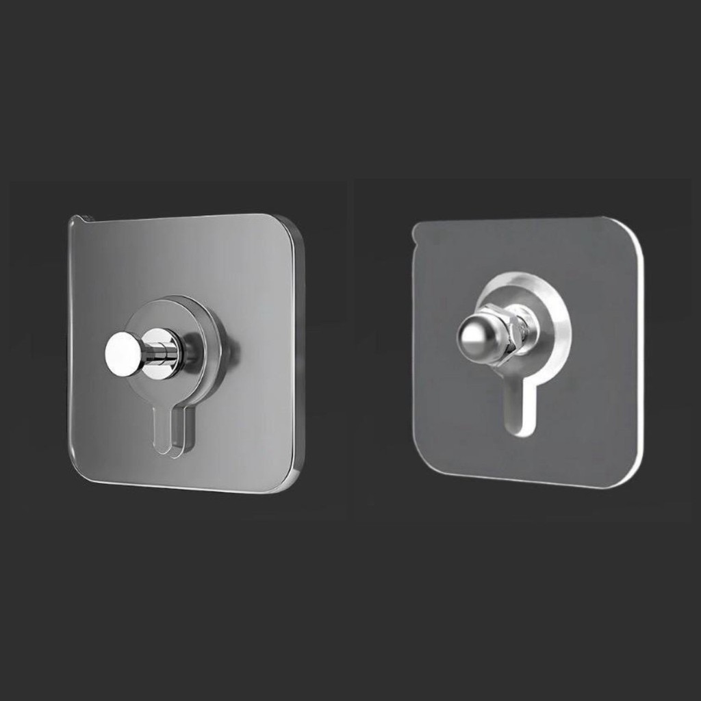 📍 ตะขอ แขวน หัวตะปู หัวน็อต แผ่นกาว ติดผนัง แขวนภาพ แขวนนาฬิกา เทปกาว ตะปู น็อต รุ่นพิเศษเหนี่ยวแน่น 📍 - รูปที่ 2