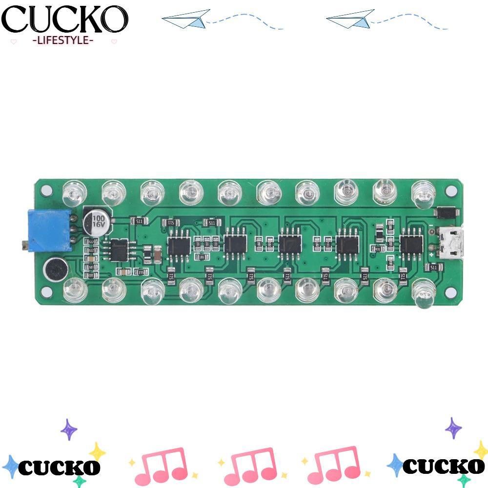 CUCKO VU Meter, จอแสดงผล LED ควบคุมเสียง LED VU Meter, LED ระบุการเชื่อมต่อย้อนกลับป้องกัน Melody Li