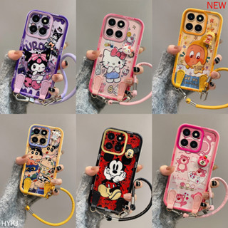 เคส Honor X5B 4G Anti fall อะนิเมะการ์ตูน TPU เคสโทรศัพท์ซิล…