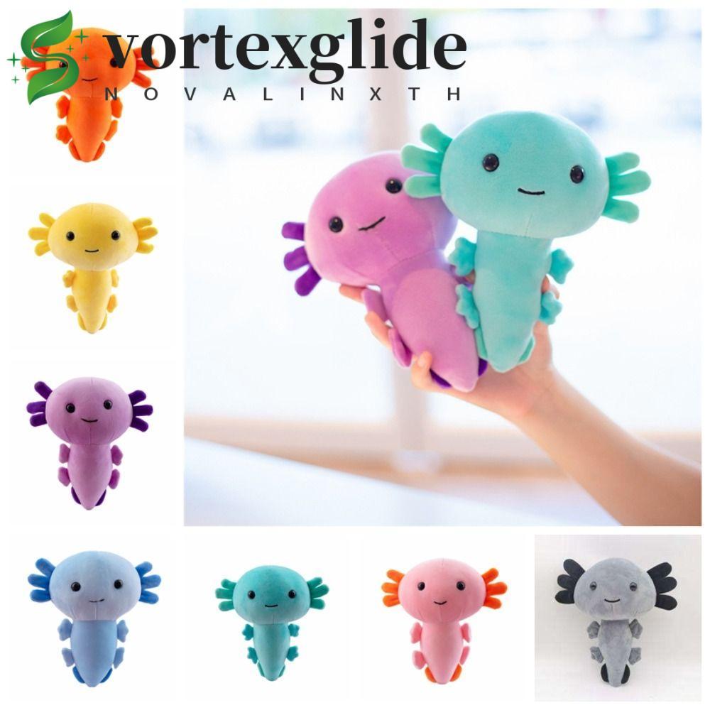 VORTEXGLIDE 20 ซม.Axolotl ของเล่นตุ๊กตา, Plushie Axolotl Salamander Axolotl ตุ๊กตาสัตว์ Plushie ตุ๊ก