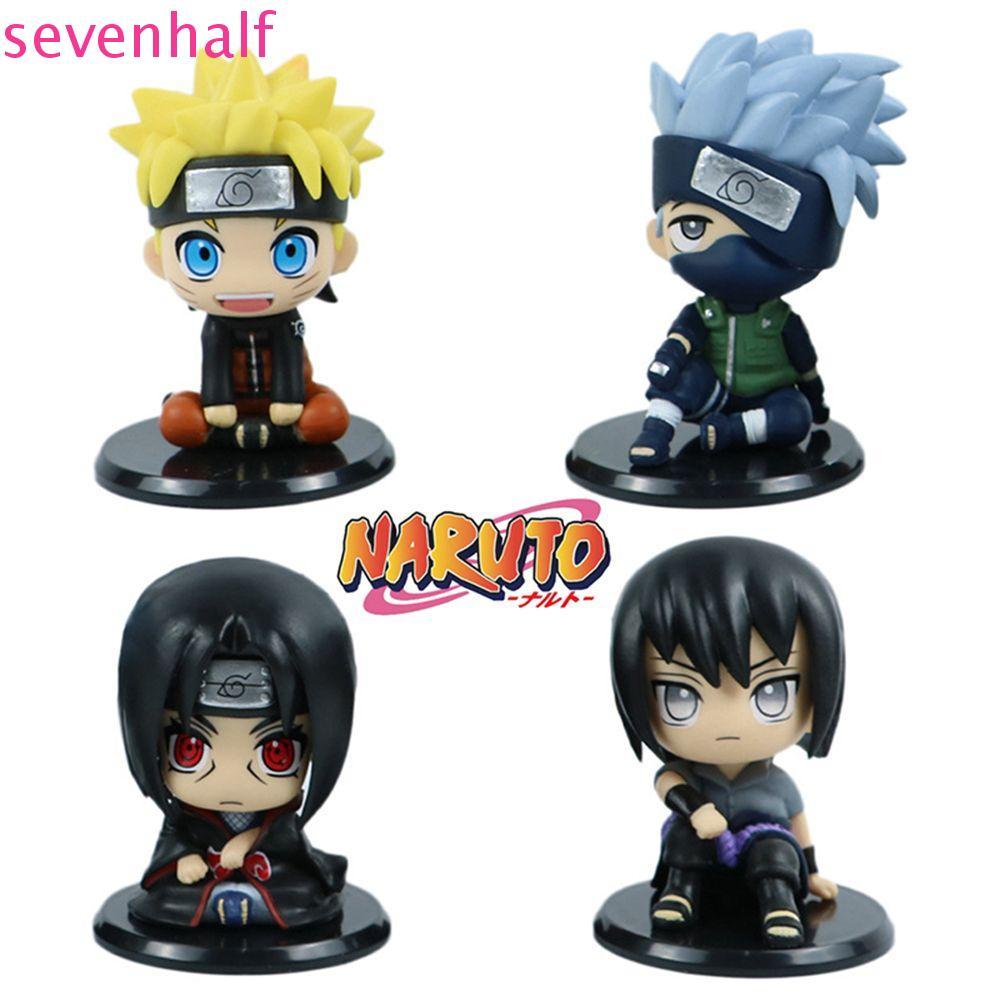 SEVENHALF Action Figure Uchiha Itachi PVC รูปของเล่นสําหรับของขวัญ Uchiha SasukeModel ของเล่น