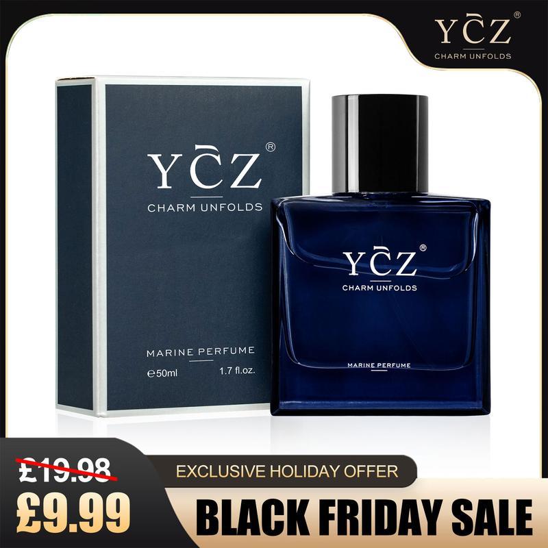 YCZ Midnight Marine Man Cologne,AfterShave,Friday,Long Lasting Men ,โคโลญจ์ผู้ชาย,หลังจาก,ของขวัญ,1.