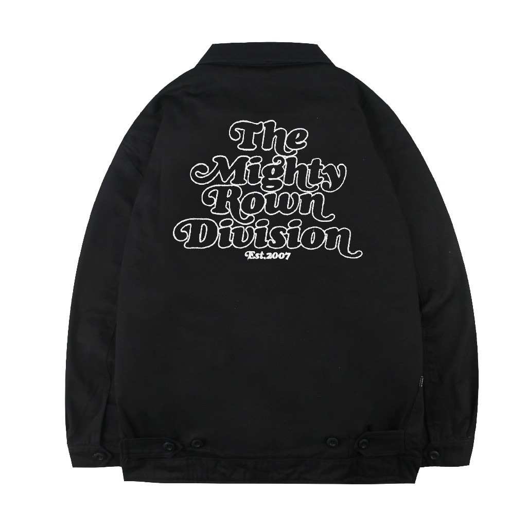 Rown Division Storage Deck Jacket - Rowndvsn Centauri Black Canvas Jacket