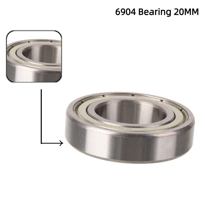 แบริ่ง 6904 พรีเมี่ยม - แบริ่งบอลหน้าแปลน ฉ6904 พร้อมการออกแบบร่องลึก 20 มม. สําหรับการทํางานที่ราบร