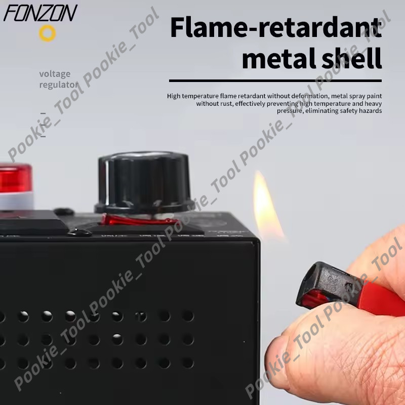 💥พร้อมส่ง💥ดิมเมอร์ 4000W AC 220V ควบคุมมอเตอร์และความร้อน แบบพกพา ทนทาน ปรับความเร็วได้ละเอียด ใช้งานง่าย - รูปที่ 3