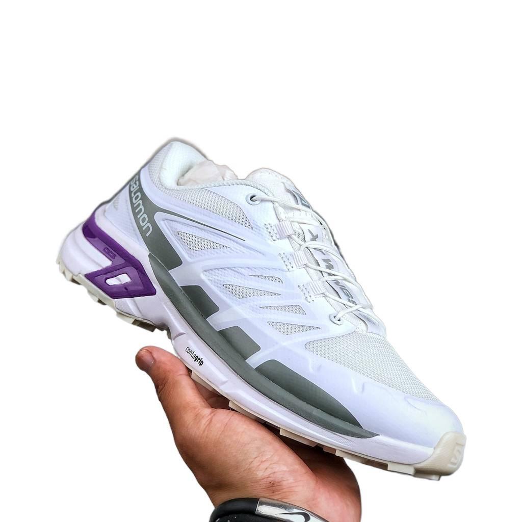 รองเท้า SALOMON XT-Wings 2 สำหรับผู้ชาย ออกแบบเพื่อการวิ่งกลางแจ้งและข้ามประเทศ พร้อมระบบดูดซับแรงกร