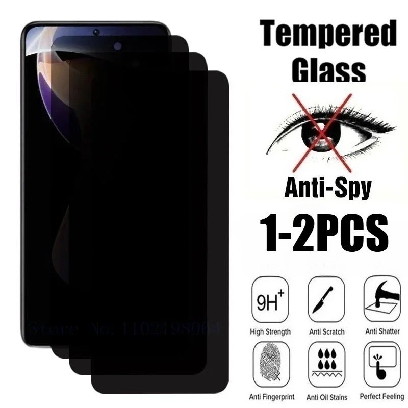 1-2 ชิ้นสีดําขอบกระจกนิรภัยฟิล์มสําหรับVivo Y20 Y20a Y20g Y20i Y20s Y20t Y21 Y21a Y21e Y21G Y21s Y21