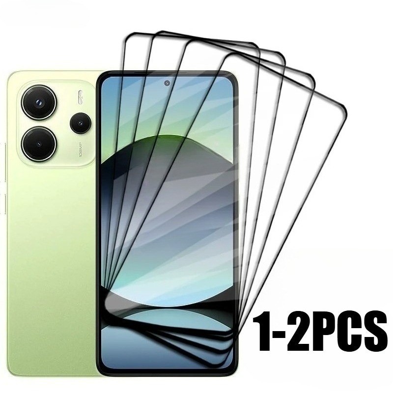 1-2 ชิ้น HD ฟิล์มกระจกนิรภัยใสสําหรับ vivo Y200 Y200 + Y200e Y200i Y200t Y300 Y300i Y300t GT อินเดีย