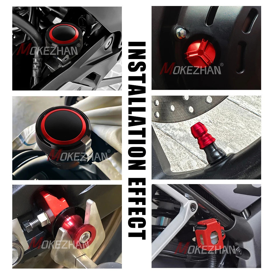 For KAWASAKI ZH2 Z H2 H2SX Ninja H2 R H2R SX SE Motorcycle Front Brake Fluid Master Reservoir Caps &