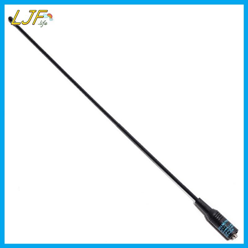 LJF NA-771 SMA หญิง SMA-F Dual Wide Band เสาอากาศแบบยืดหยุ่น UV-5R BF-888S