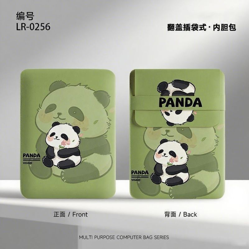 Panda Notebook Liner Bag น้ําหนักเบา Apple Lenovo Shin-Chan Full Set กระเป๋าคอมพิวเตอร์ 47 ซม. MAC15