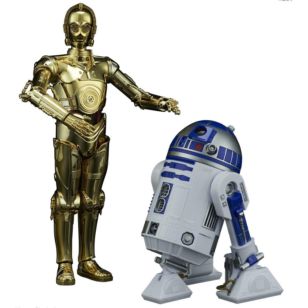 BANDAI SPIRITS (บันได สปิริตส์) สตาร์ วอร์ส 1/12 C-3PO & R2-D2 โมเดลพลาสติกที่ทำสีเสร็จแล้ว