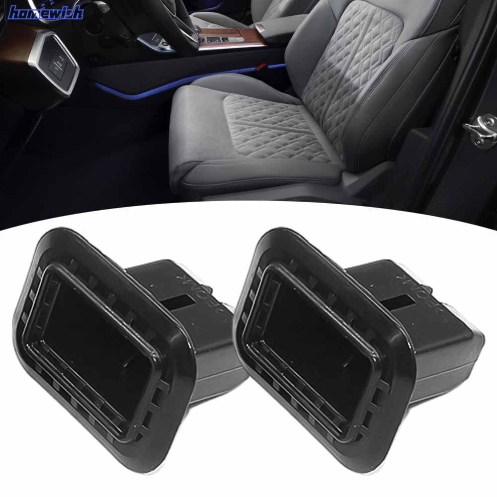 Homewish 2 ชิ้นรถที่นั่งด้านหลังเบาะรองนั่งกรอบ Grommets สําหรับ Audi A4/Avant 2001-2008 A6/Avant 19