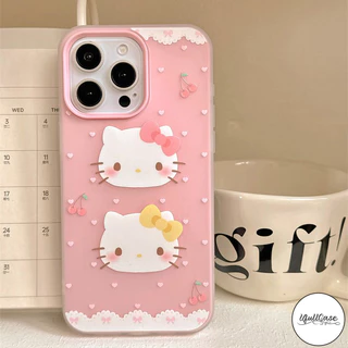 สำหรับ VIVO Y19s pro Y18 Y17s Y03 Y29 Y18E Y28s Y18s Y35 Y02 Y12 Y15 Y21T Y11 Y12i Y20 Y20A Y17กรณีดาวโบว์เค้กคิตตี้หมี