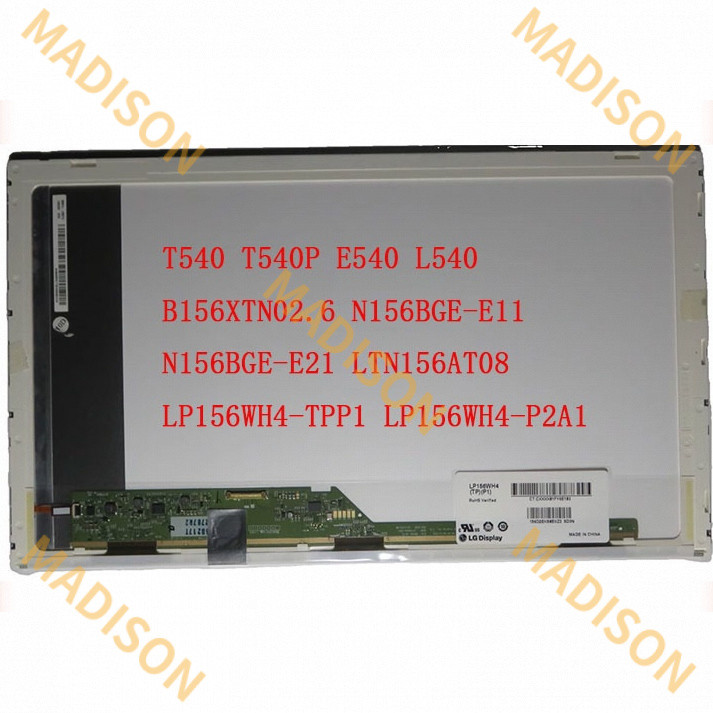 15.6 Lenovo T540 t540p E540 l540 b156xtn02.6 N156BGE-E11 ltn156at08 N156BGE-E21 LP156WH4-TPP1 จอแสดง