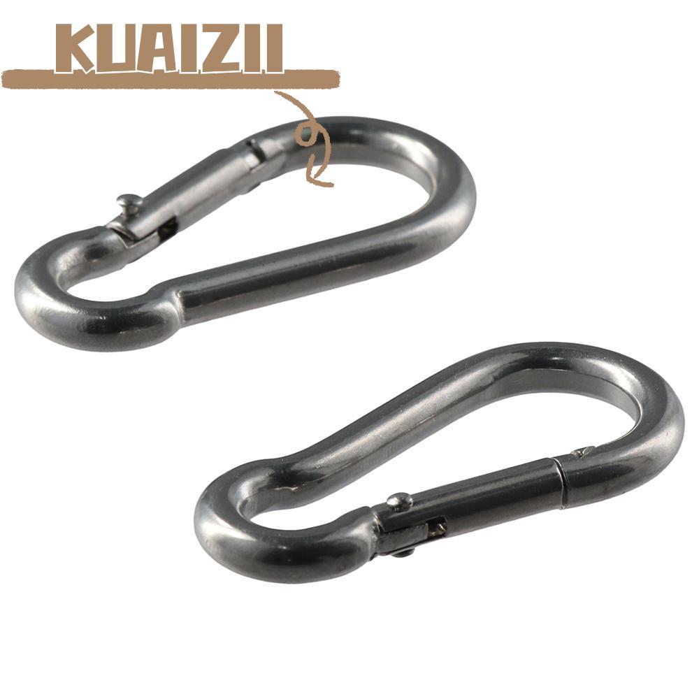 KUAIZII 1/5 ชุด U Hooks Mount Hook แหวนโรงรถ U เรือ Snap Hook